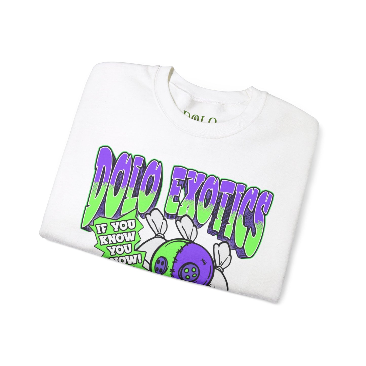 Dolo Exotics Moneybag Ragdoll Sweatshirt (Electric Purple)