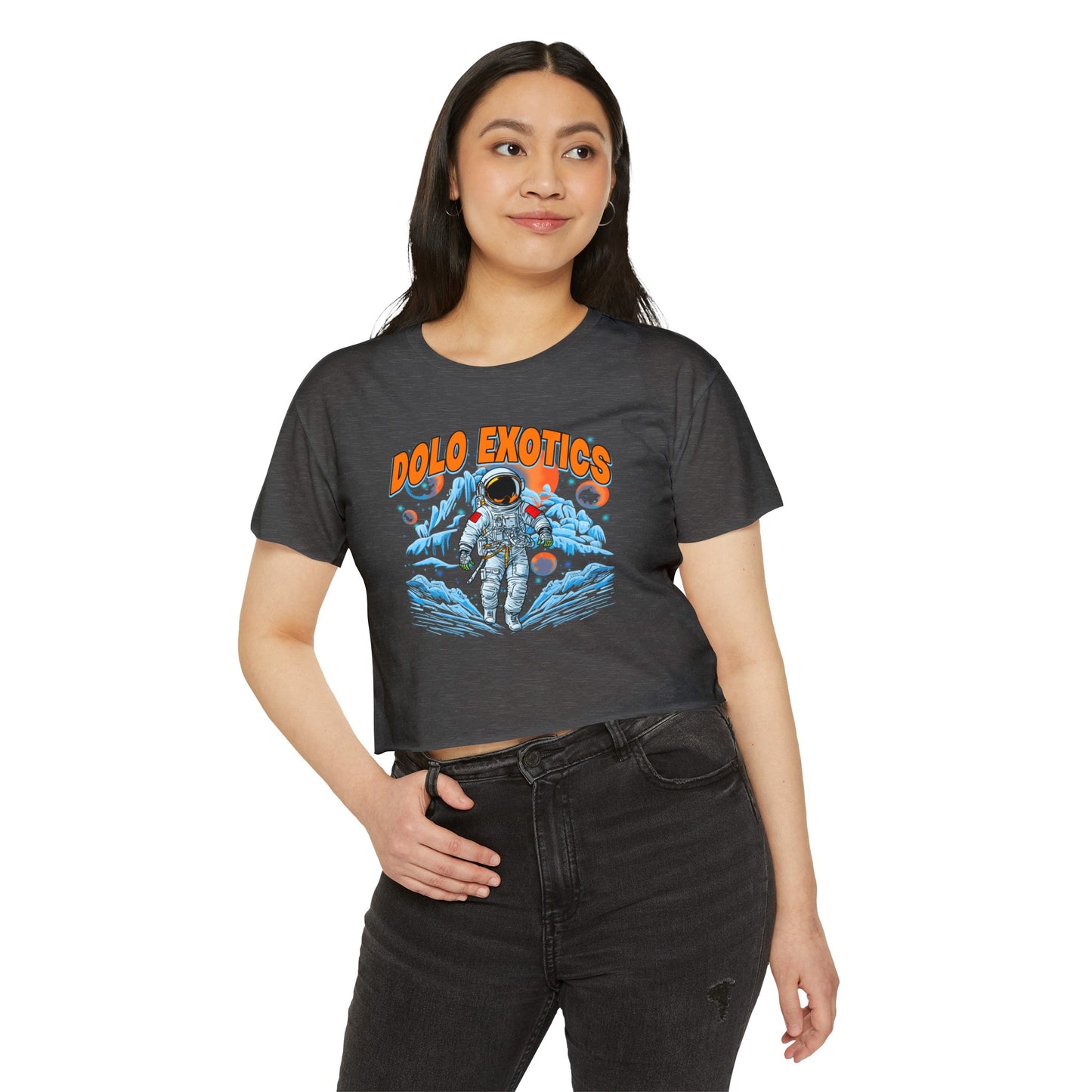 Moon Walking - Women's Festival Crop Top