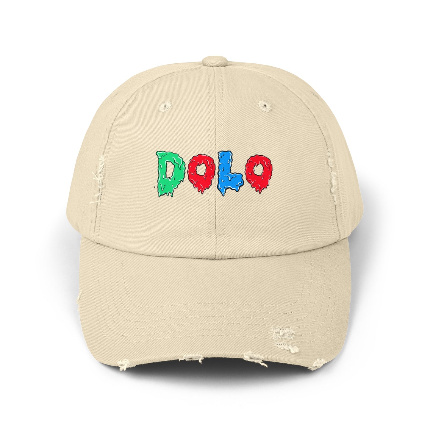 Drippin' Dolo Distressed Cap