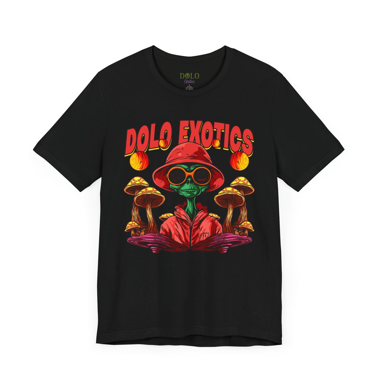 Dolo Exotics Trippy Alien Graphic Tee