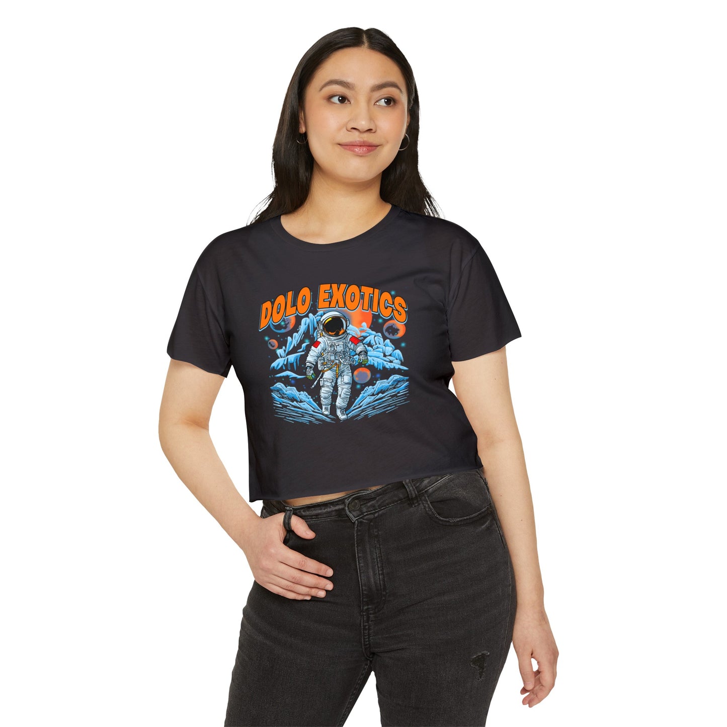 Moon Walking - Women's Festival Crop Top