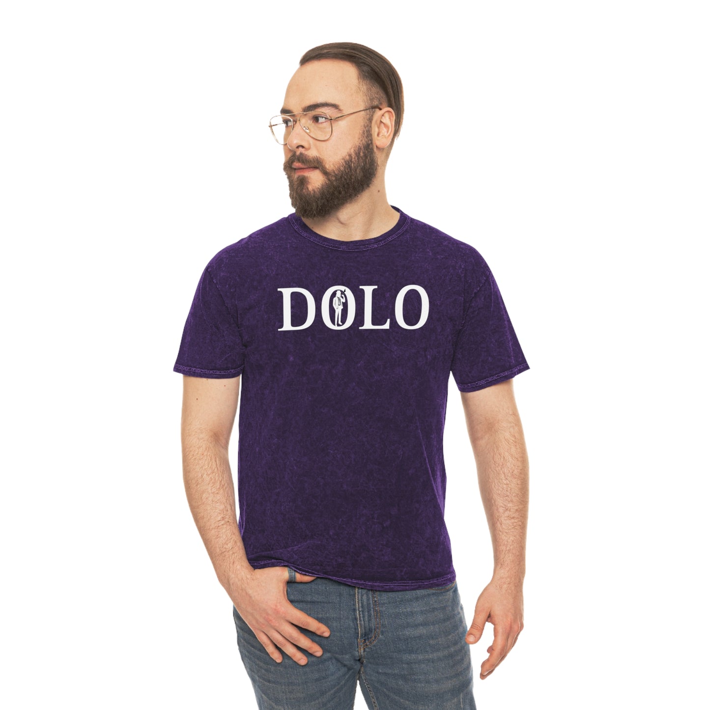 Dolo Classic Logo Mineral Wash T-Shirt