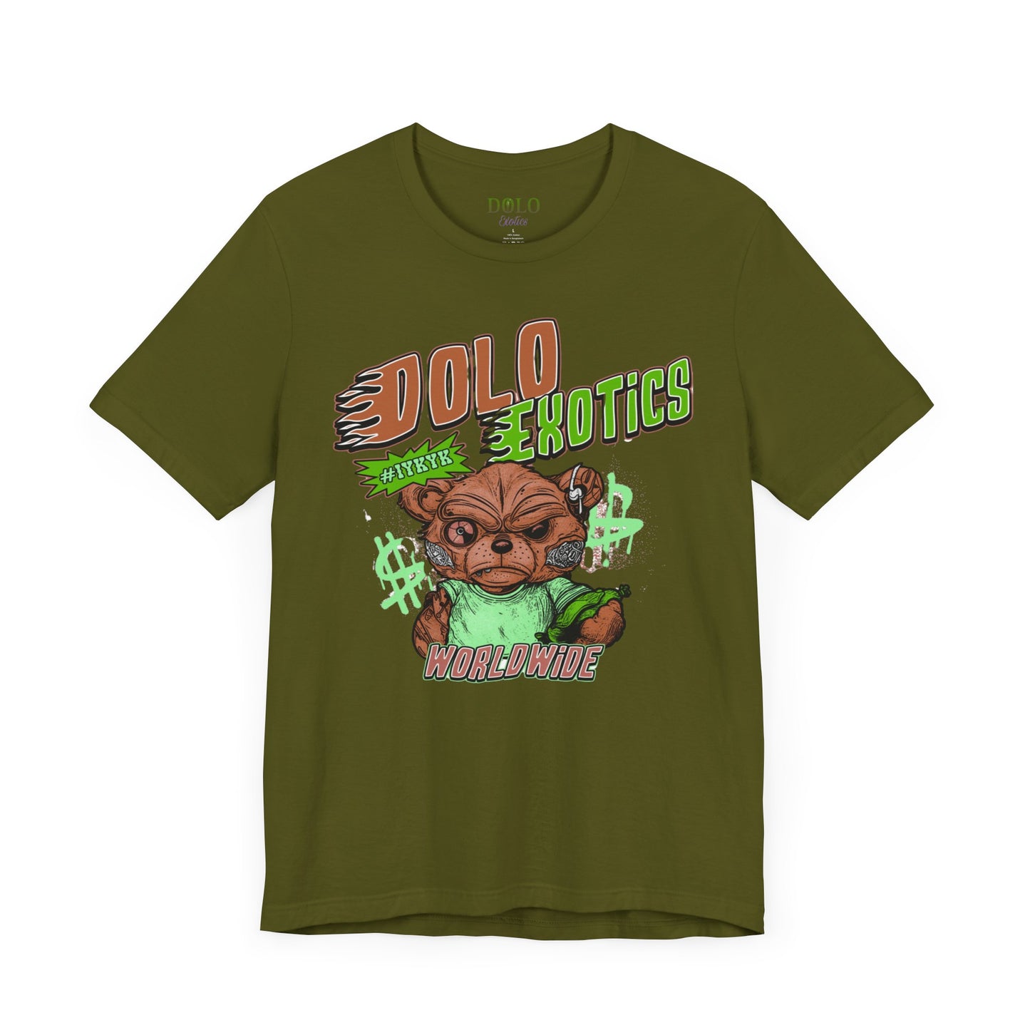 Dolo Exotics Zombie Bear Graphic T Shirt