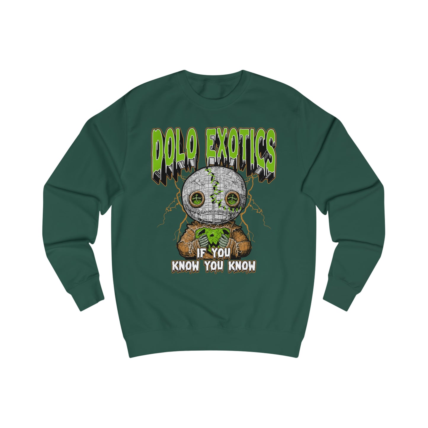 Dolo Exotics Zombie Rag Doll Men's Sweatshirt