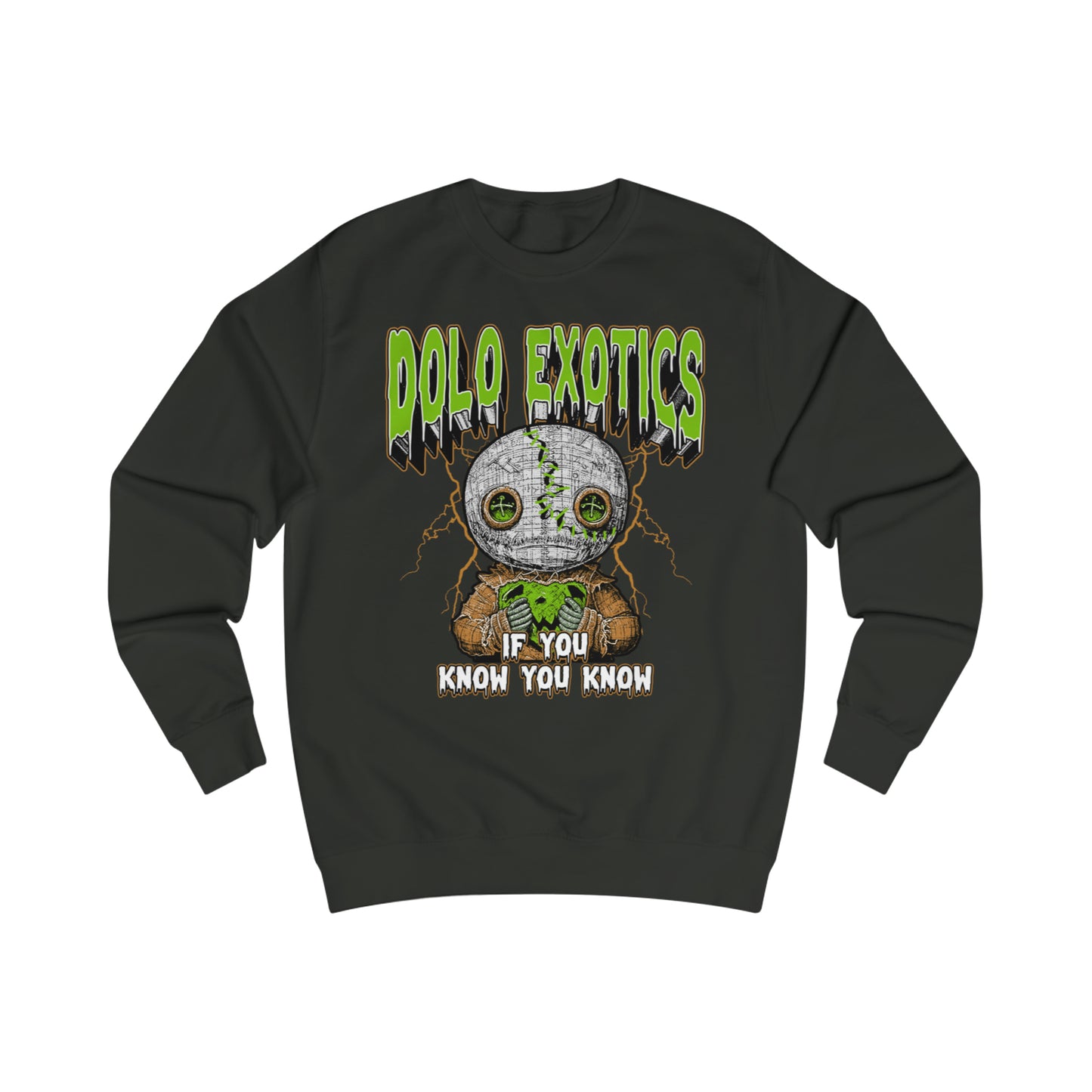 Dolo Exotics Zombie Rag Doll Men's Sweatshirt