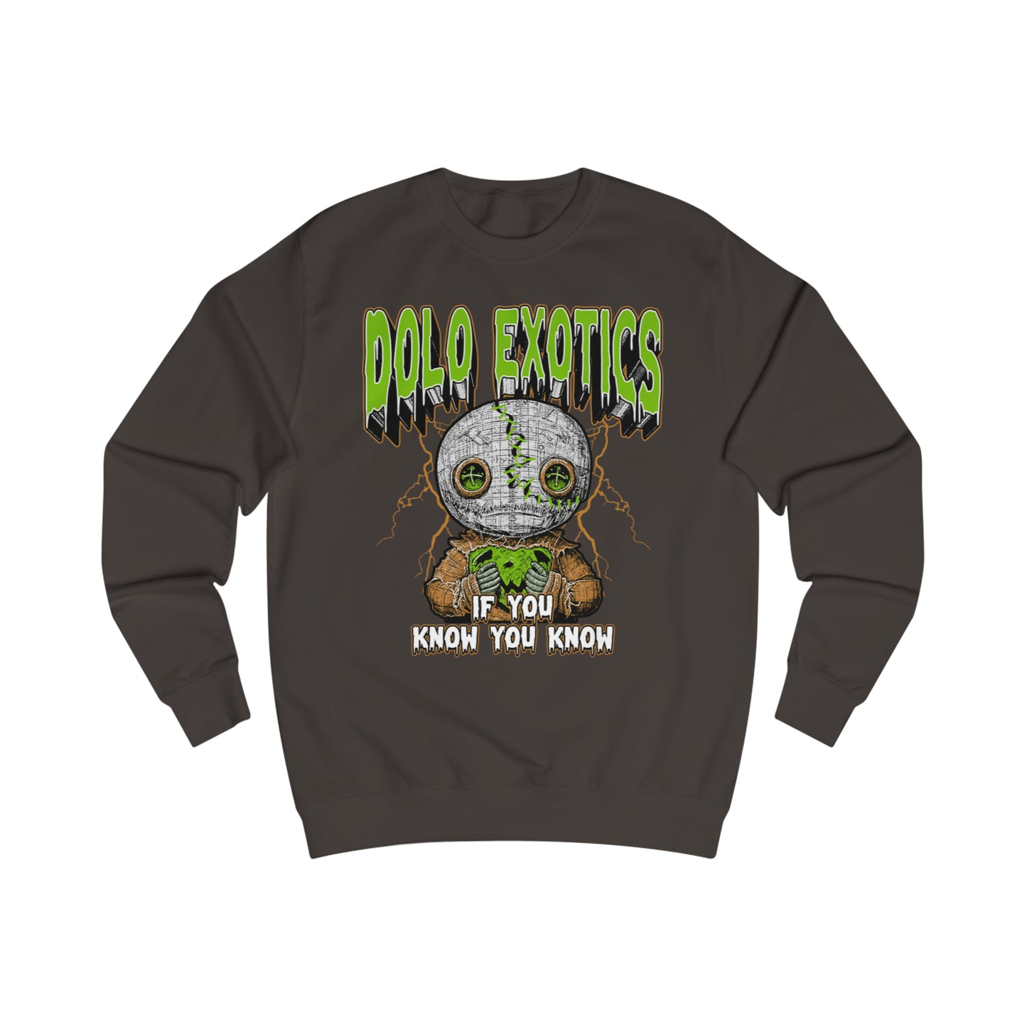 Dolo Exotics Zombie Rag Doll Men's Sweatshirt