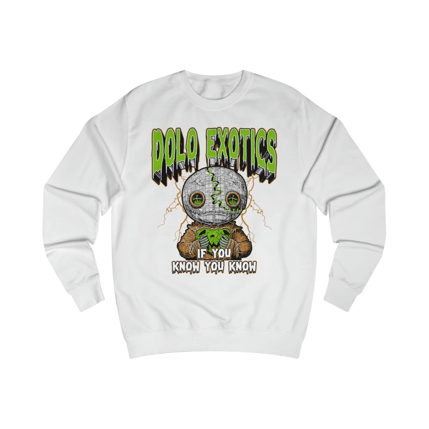 Dolo Exotics Zombie Rag Doll Men's Sweatshirt