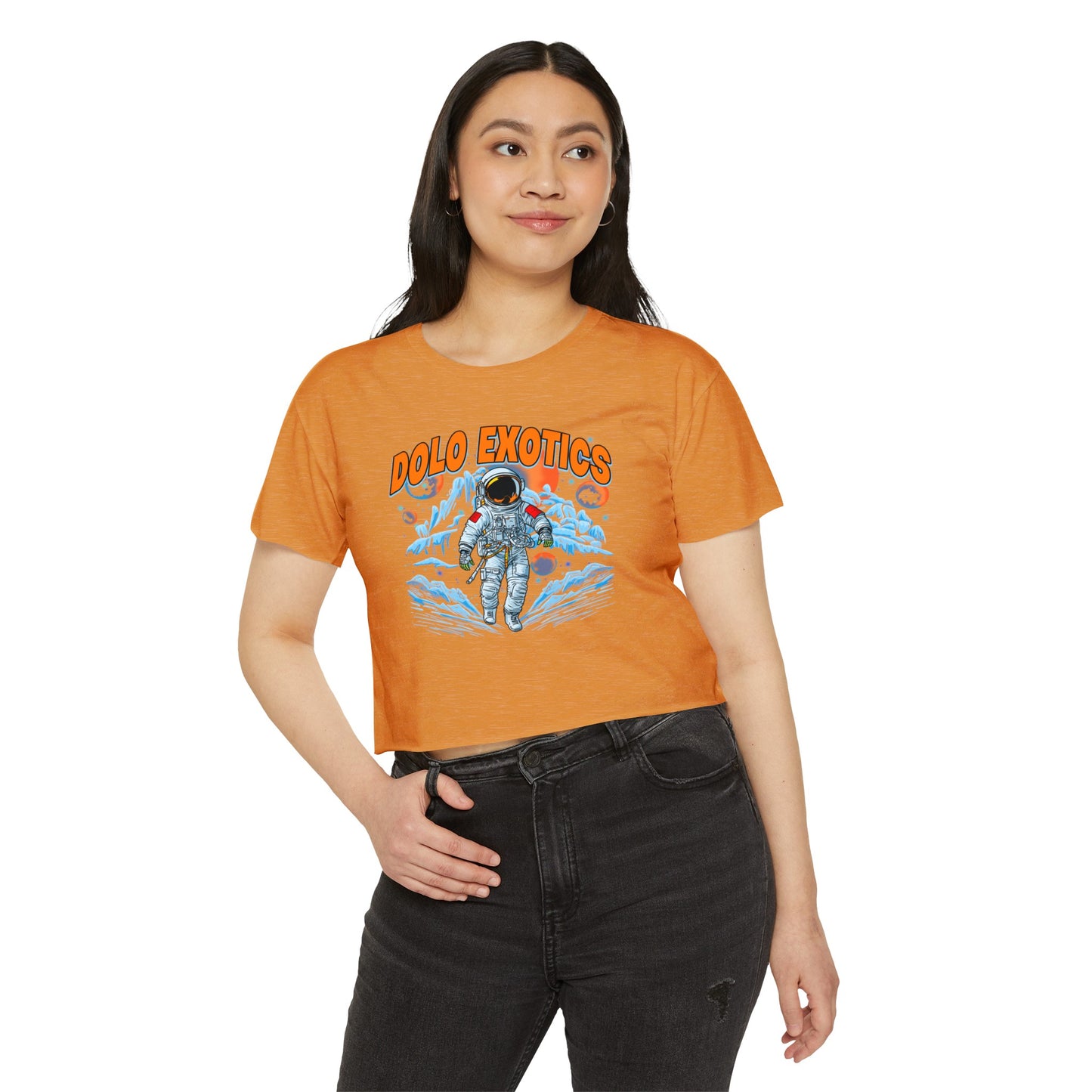 Moon Walking - Women's Festival Crop Top