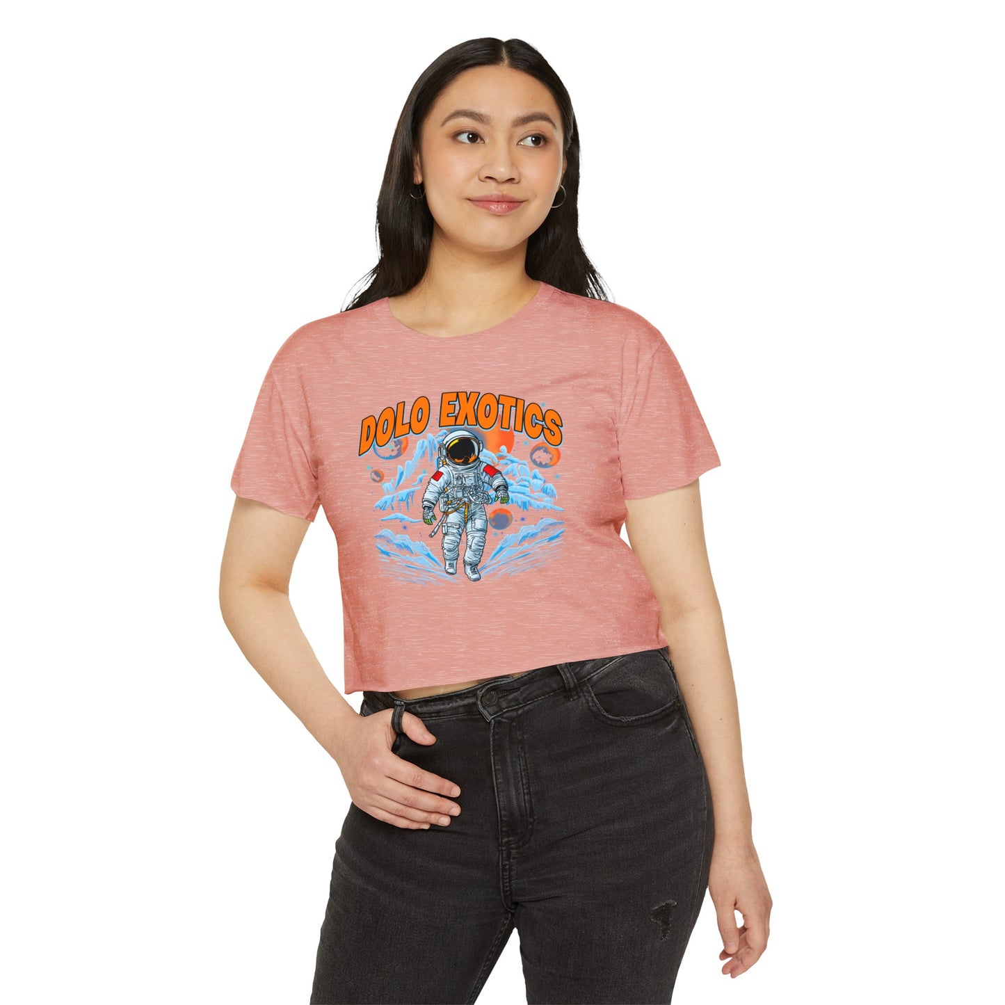 Moon Walking - Women's Festival Crop Top