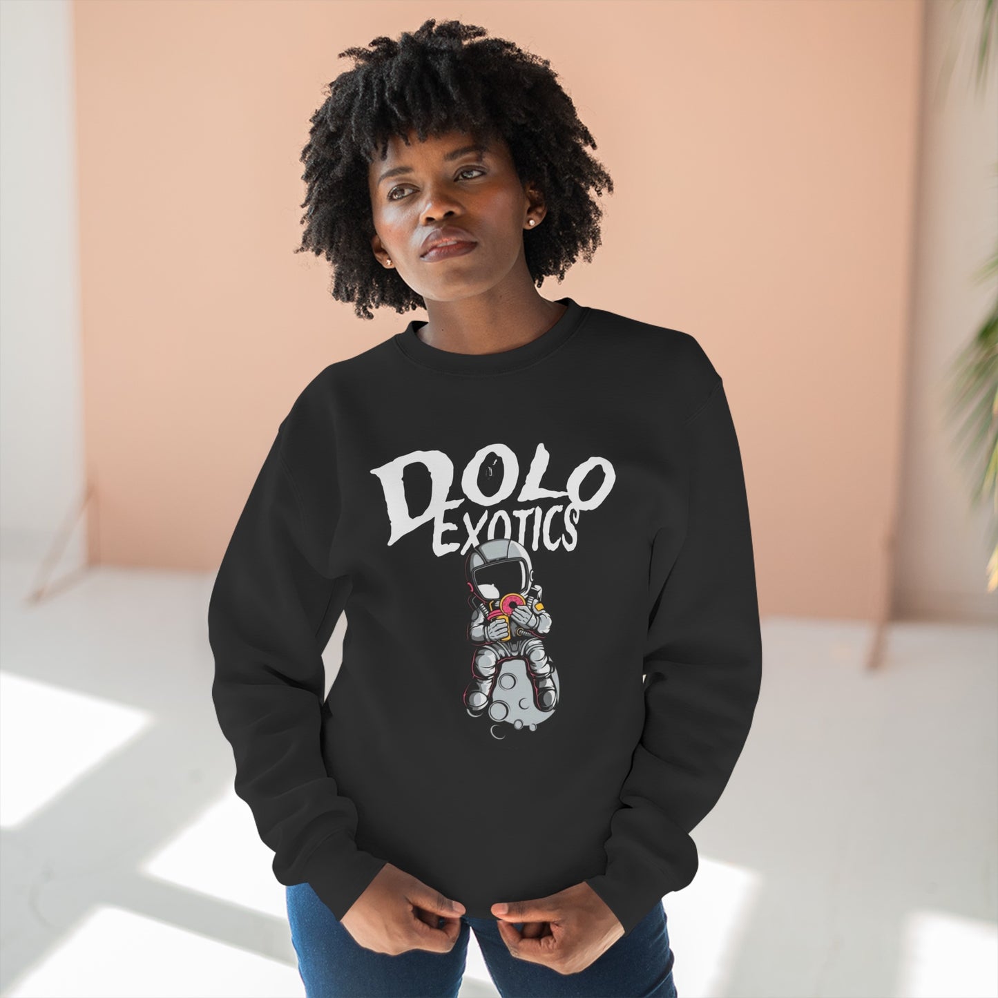 Dolo Exotics Astronaut On The Moon Sweatshirt