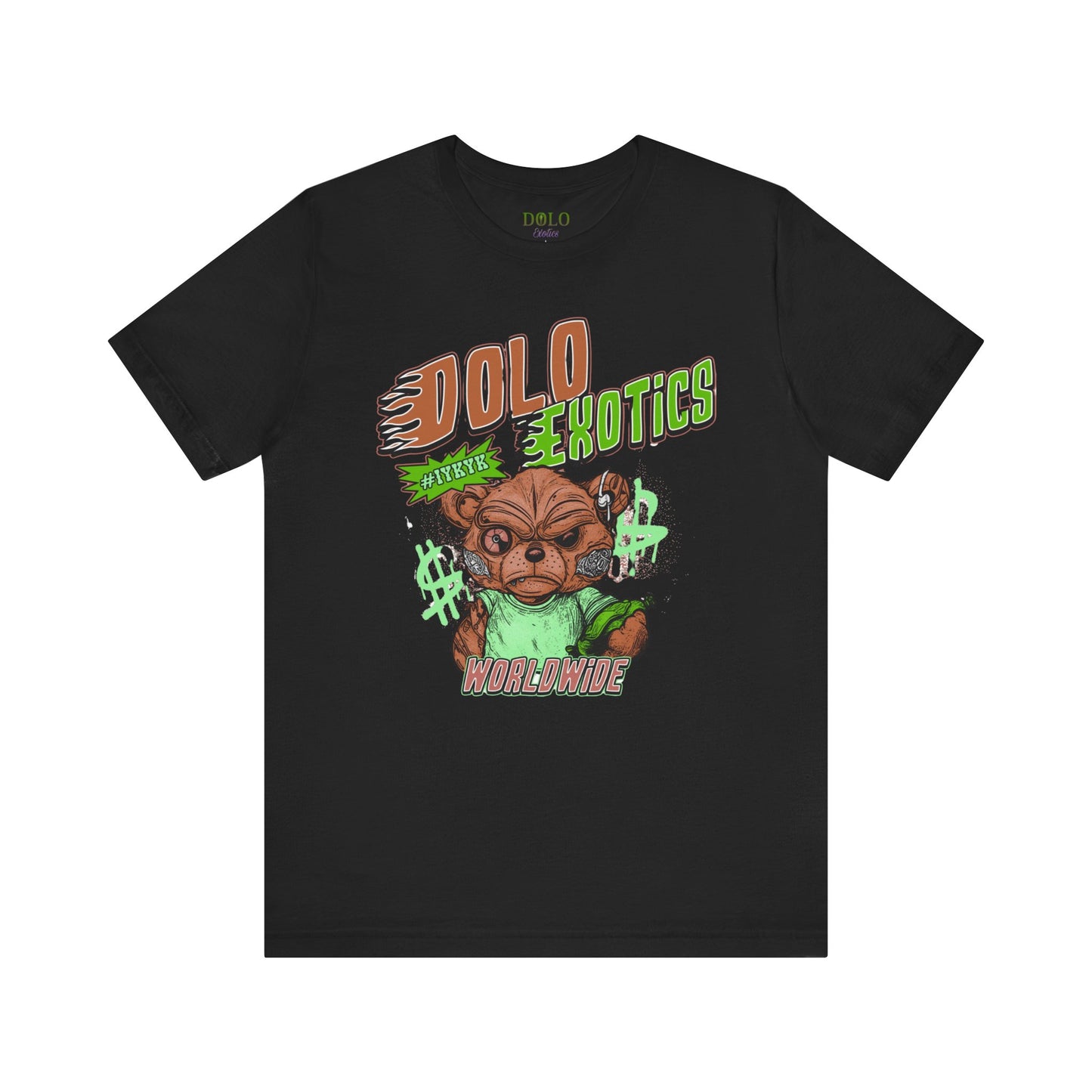 Dolo Exotics Zombie Bear Graphic T Shirt