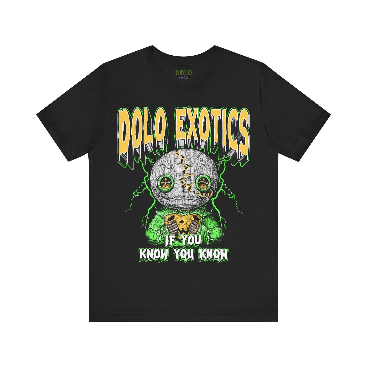 Dolo Exotics Zombie Rag Doll T Shirt (Electric)