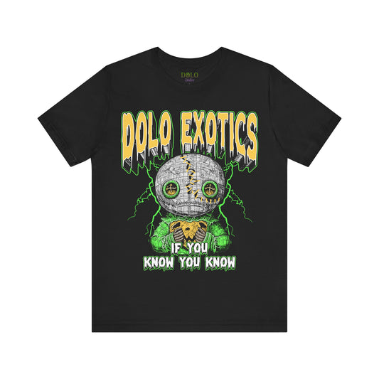 Dolo Exotics Zombie Rag Doll T Shirt (Electric)