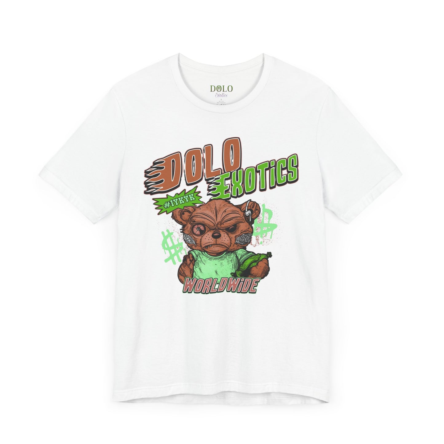 Dolo Exotics Zombie Bear Graphic T Shirt