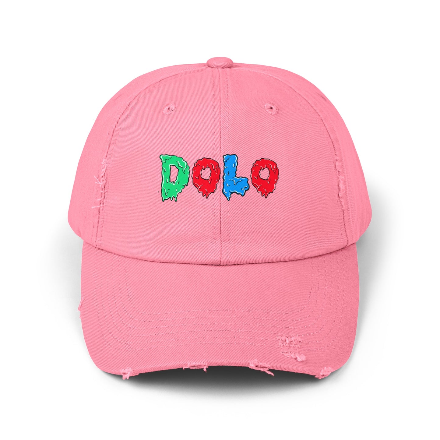 Drippin' Dolo Distressed Cap