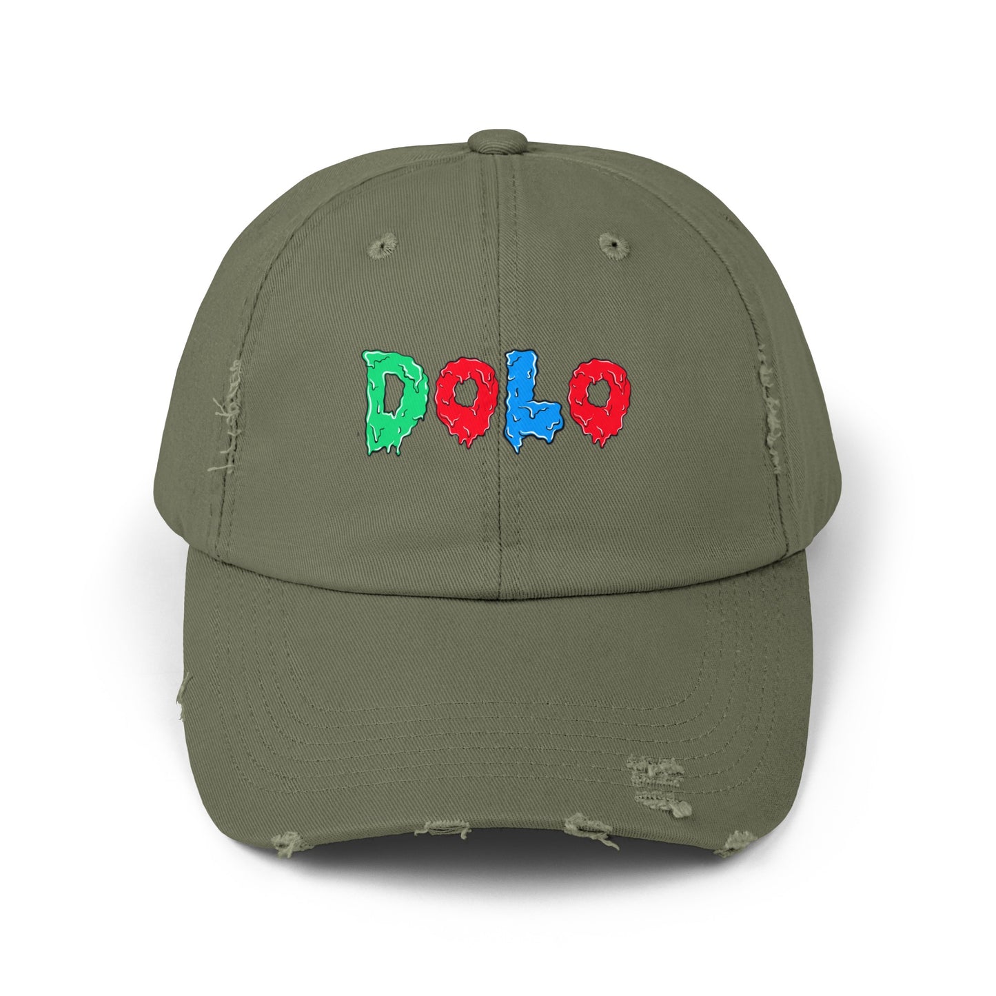 Drippin' Dolo Distressed Cap