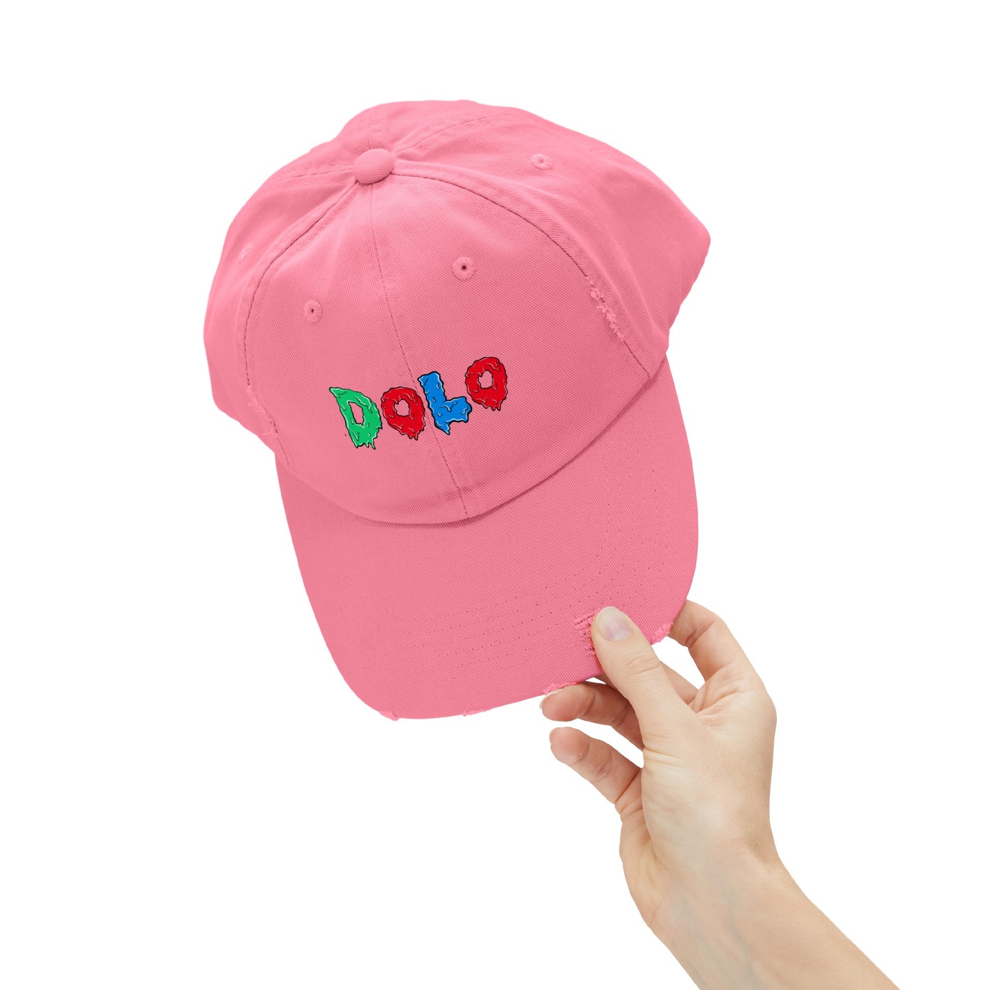 Drippin' Dolo Distressed Cap