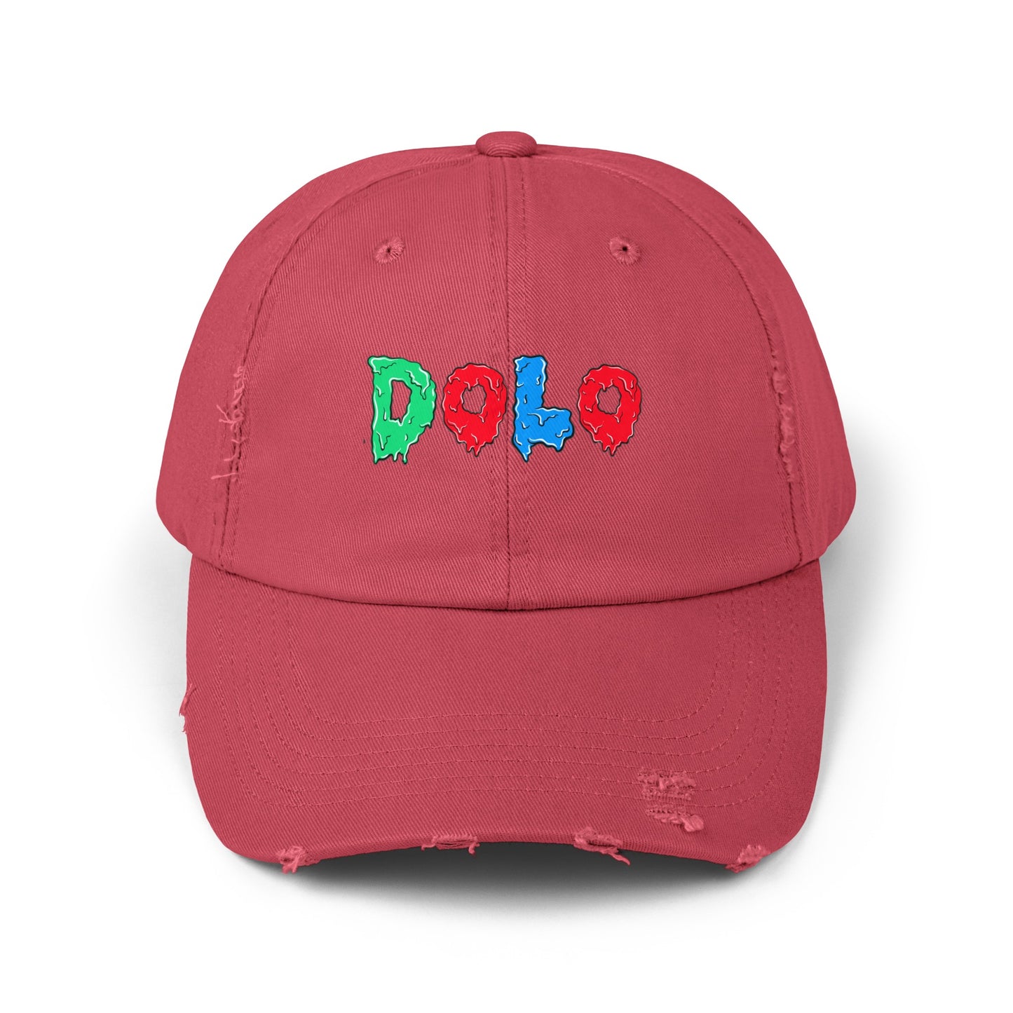 Drippin' Dolo Distressed Cap