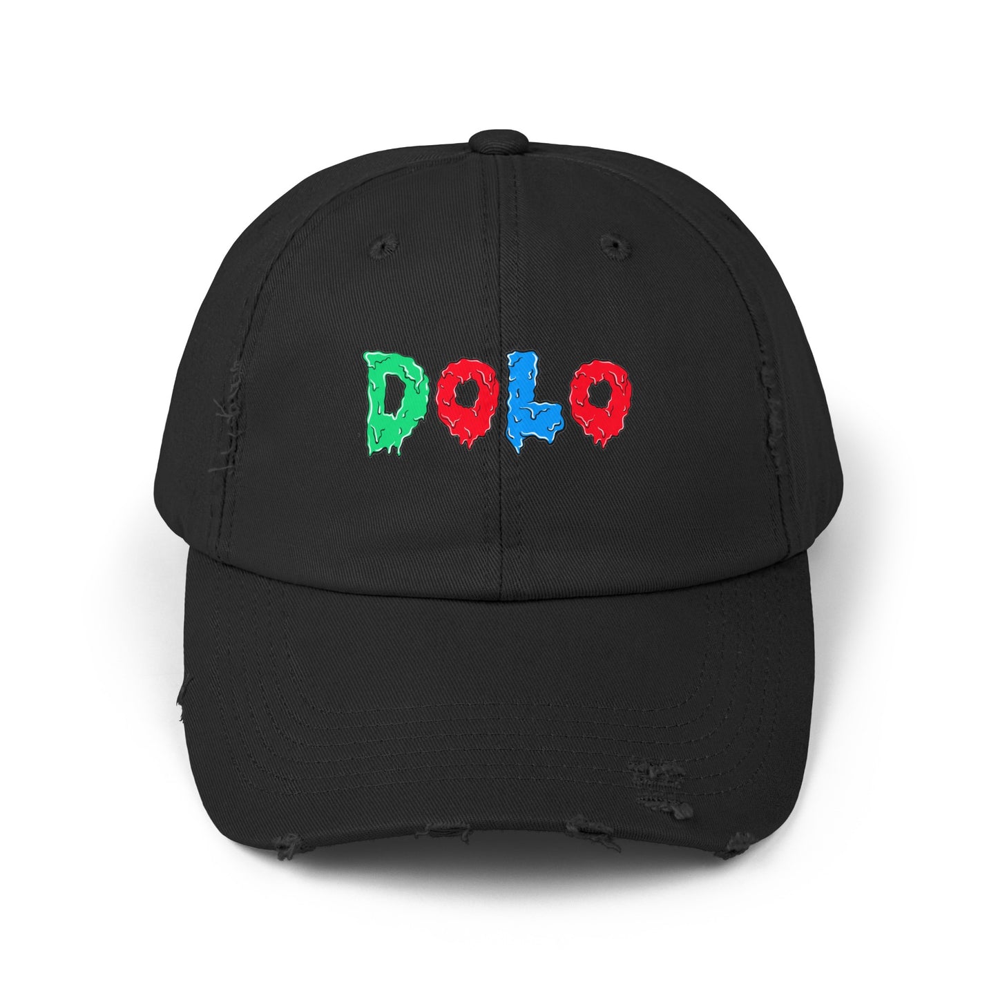 Drippin' Dolo Distressed Cap