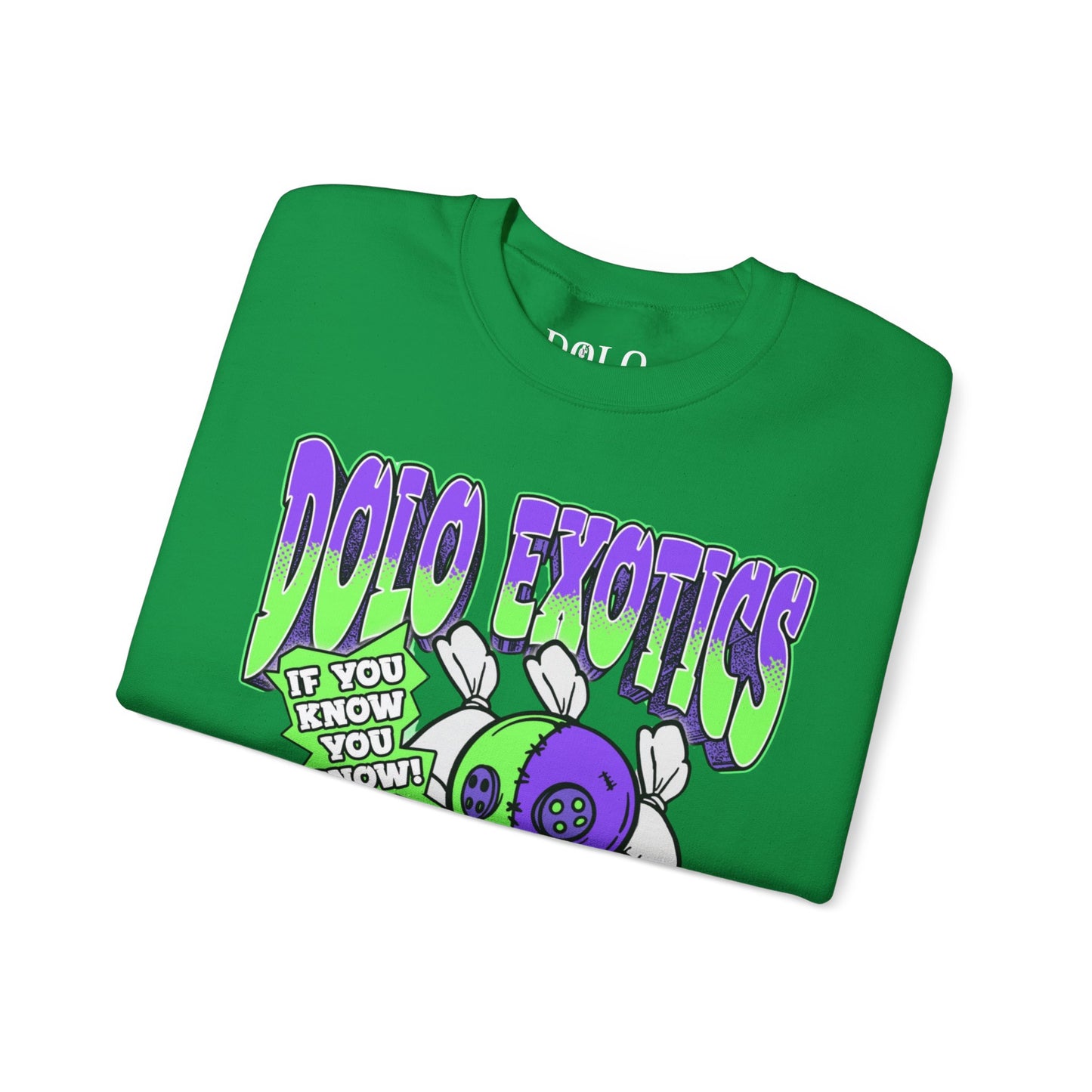 Dolo Exotics Moneybag Ragdoll Sweatshirt (Electric Purple)