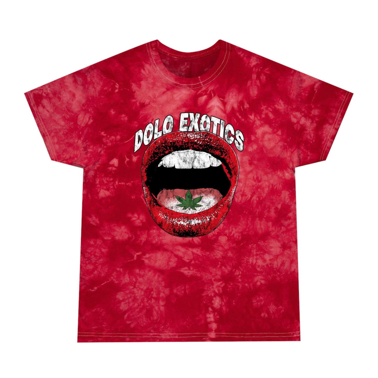 Dolo Exotics Lips and Leafs Graphic Tee