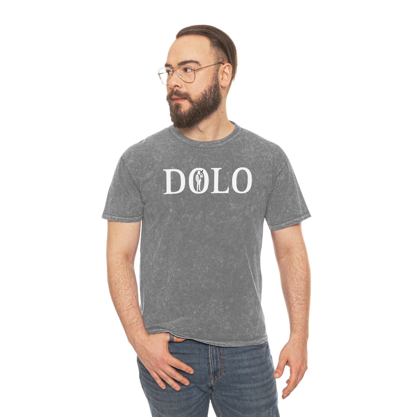 Dolo Classic Logo Mineral Wash T-Shirt