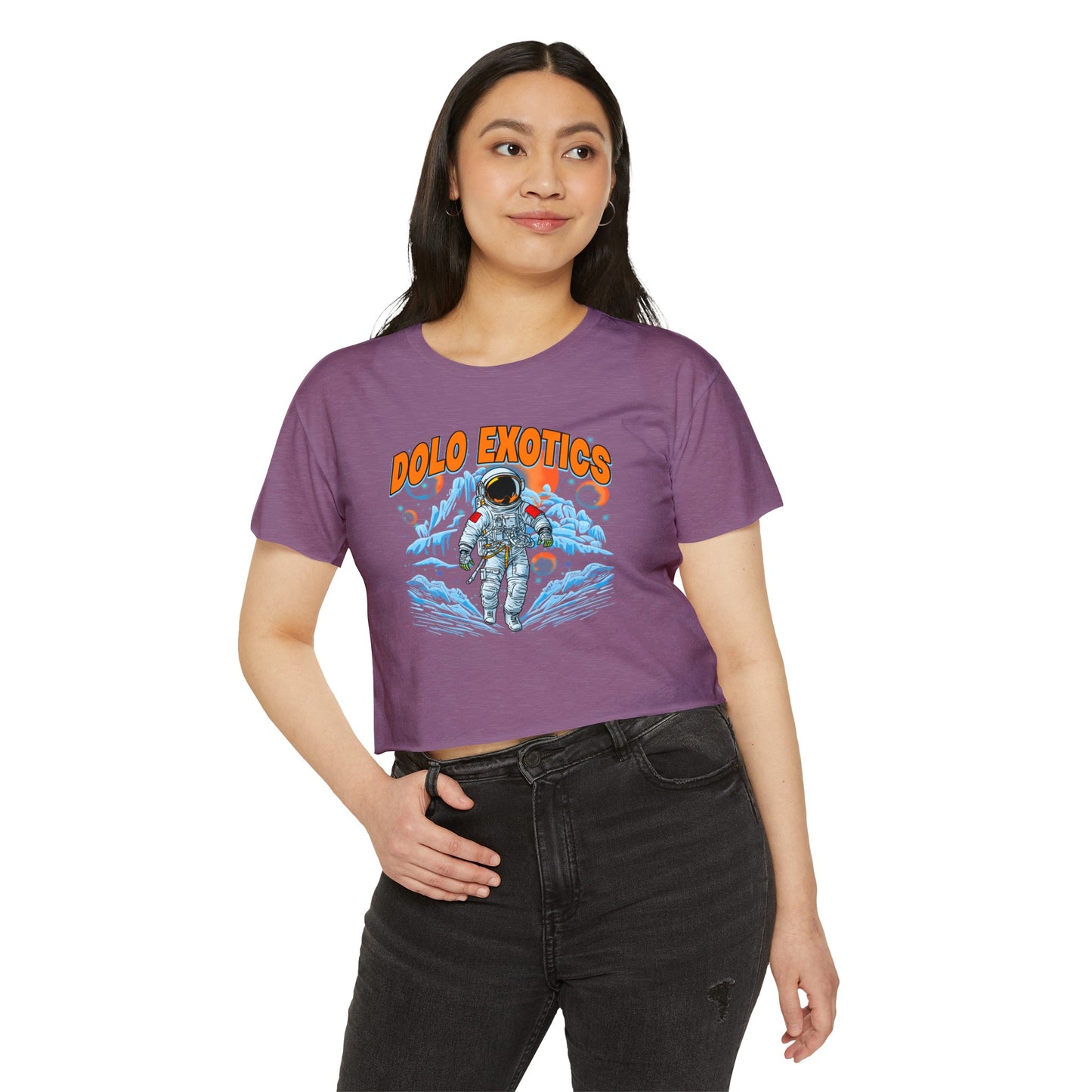 Moon Walking - Women's Festival Crop Top