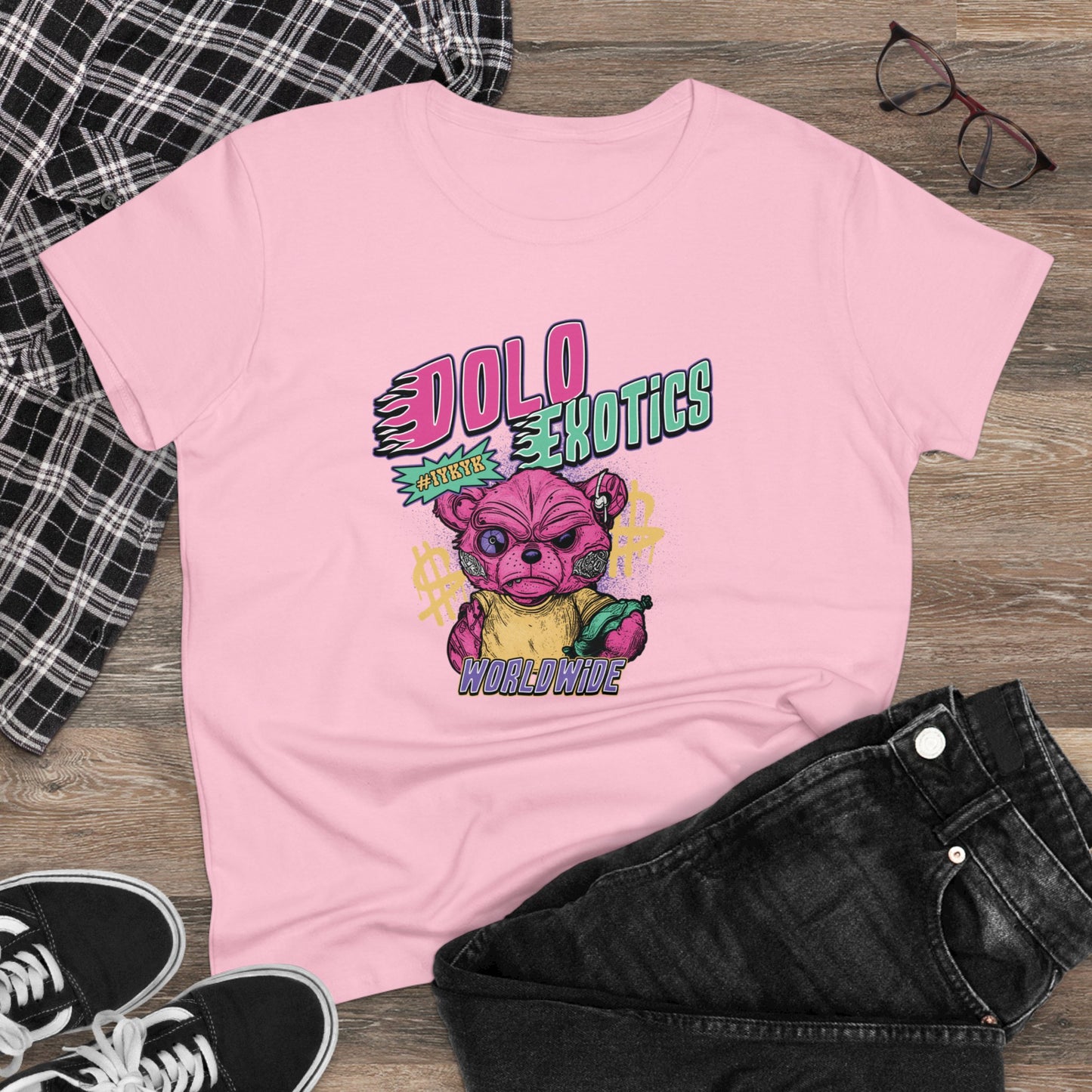 *Think Pink* Zombie Bear - Women's Tee