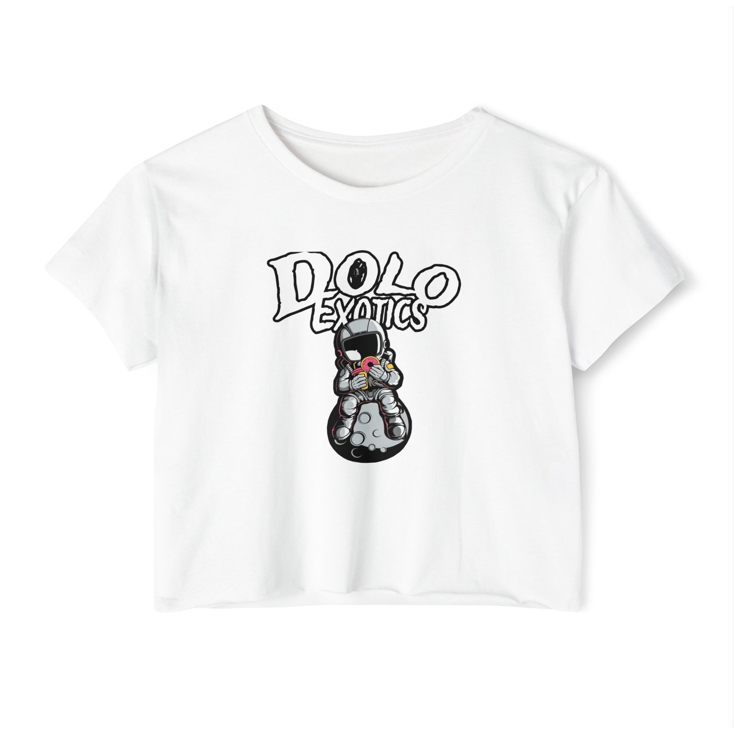 Dolo on the Moon - Women's Festival Crop Top