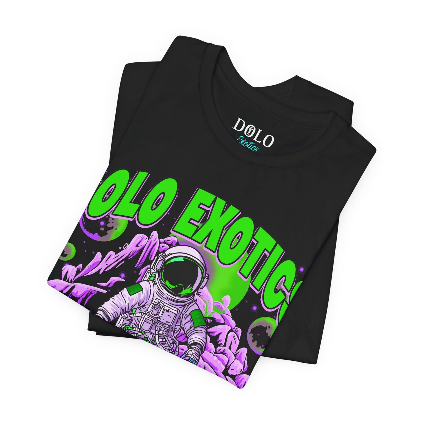 Dolo Astronaut Dolo Exotics Graphic Tee Shirt