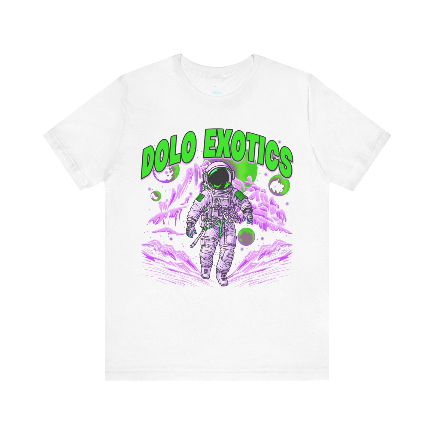 Dolo Astronaut Dolo Exotics Graphic Tee Shirt