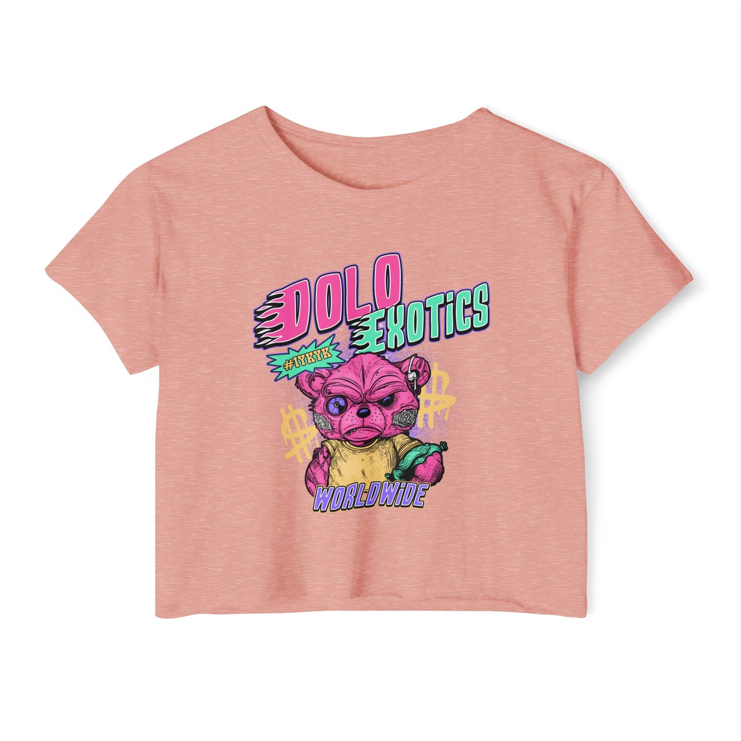 Zombie Bear Women's Festival Crop Top