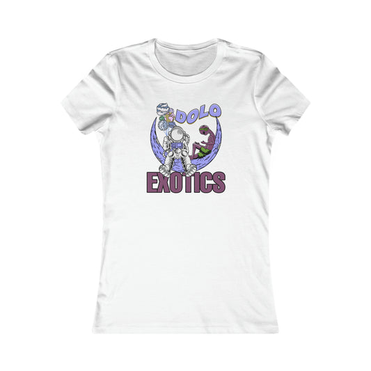 Women's Dolo on the Moon Graphic T Shirt (Purple Haze)