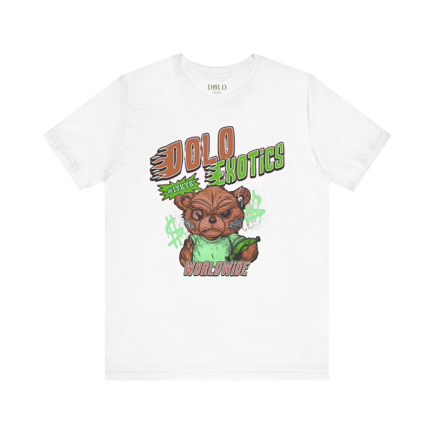 Dolo Exotics Zombie Bear Graphic T Shirt