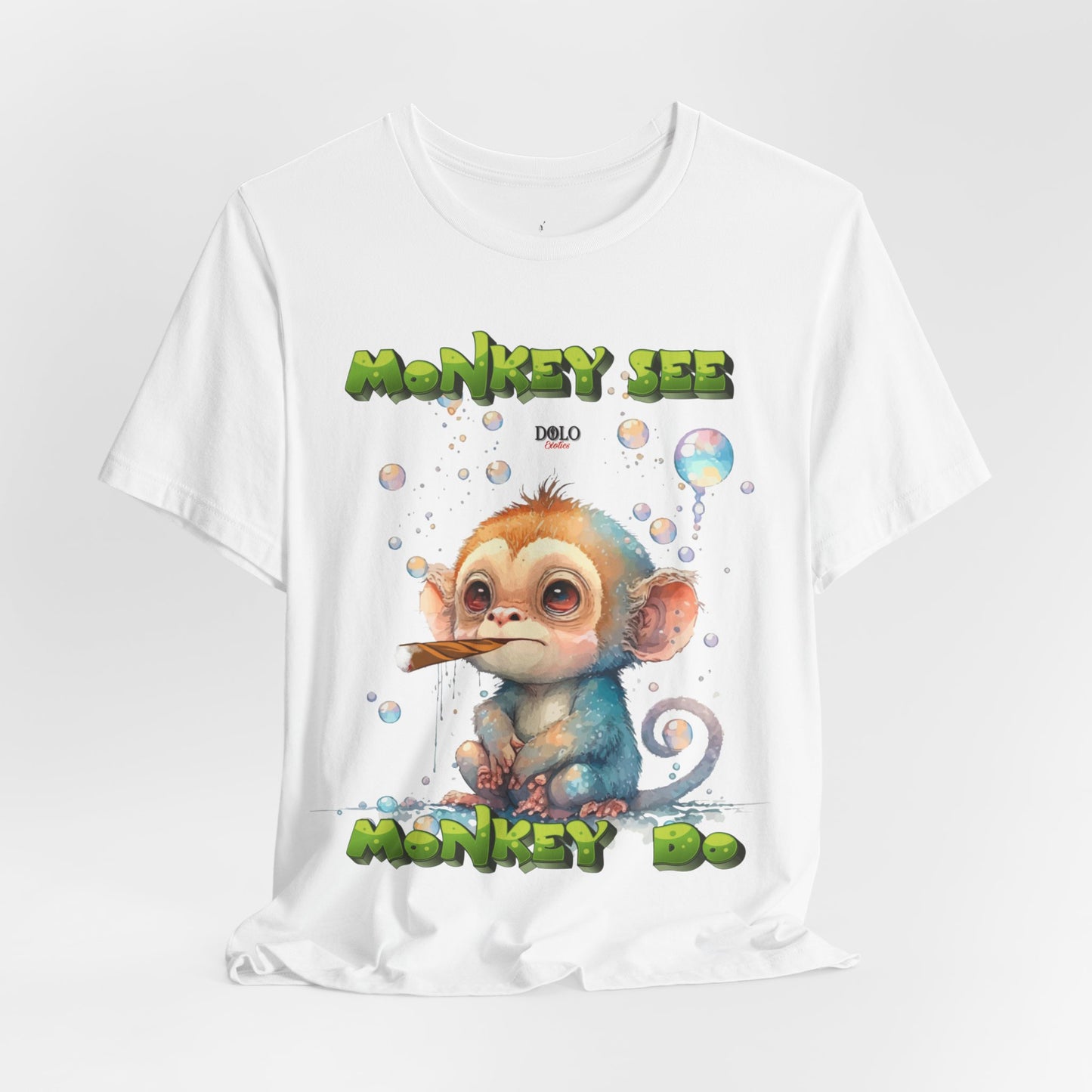 Dolo Exotics Monkey See Monkey Do T Shirt