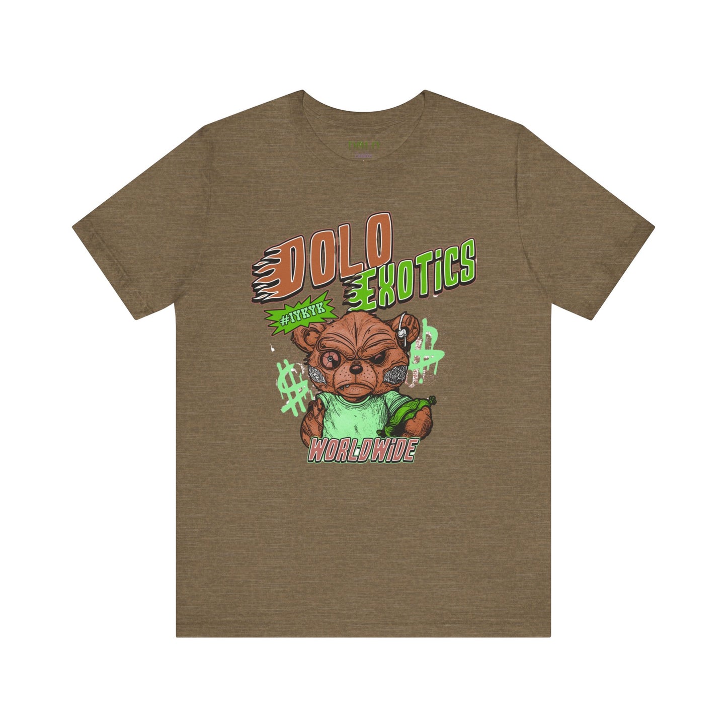 Dolo Exotics Zombie Bear Graphic T Shirt