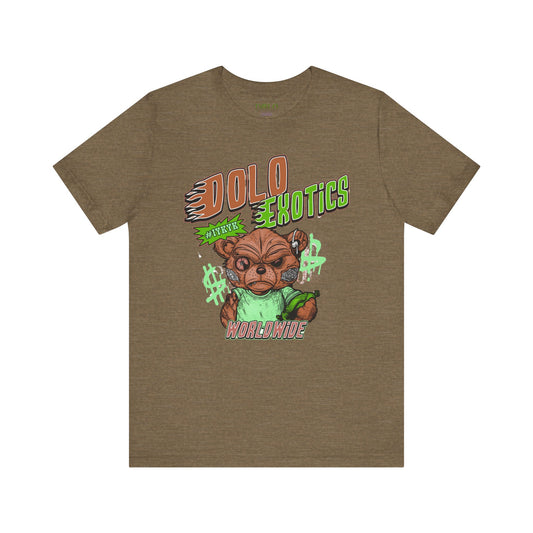 Dolo Exotics Zombie Bear Graphic T Shirt