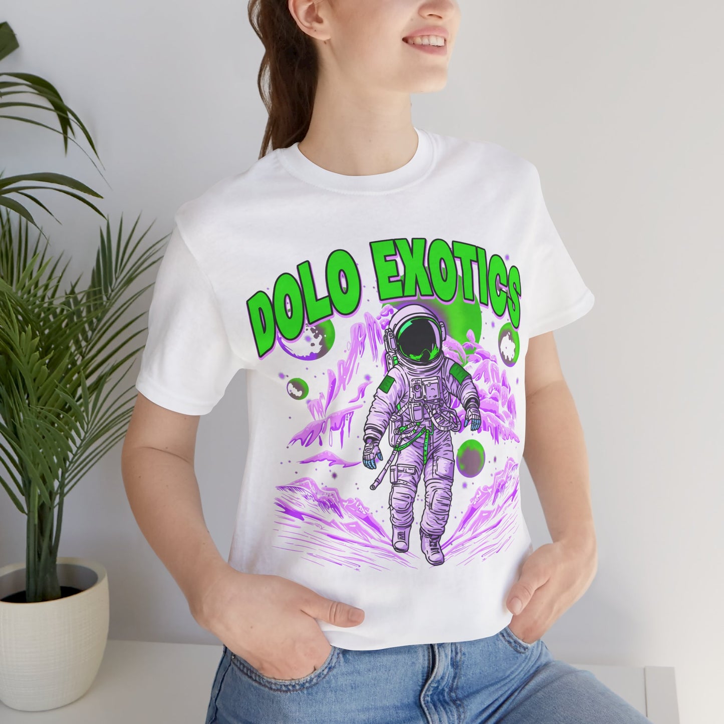 Dolo Astronaut Dolo Exotics Graphic Tee Shirt