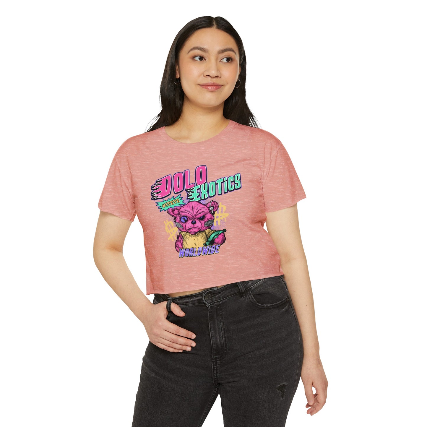 Zombie Bear Women's Festival Crop Top