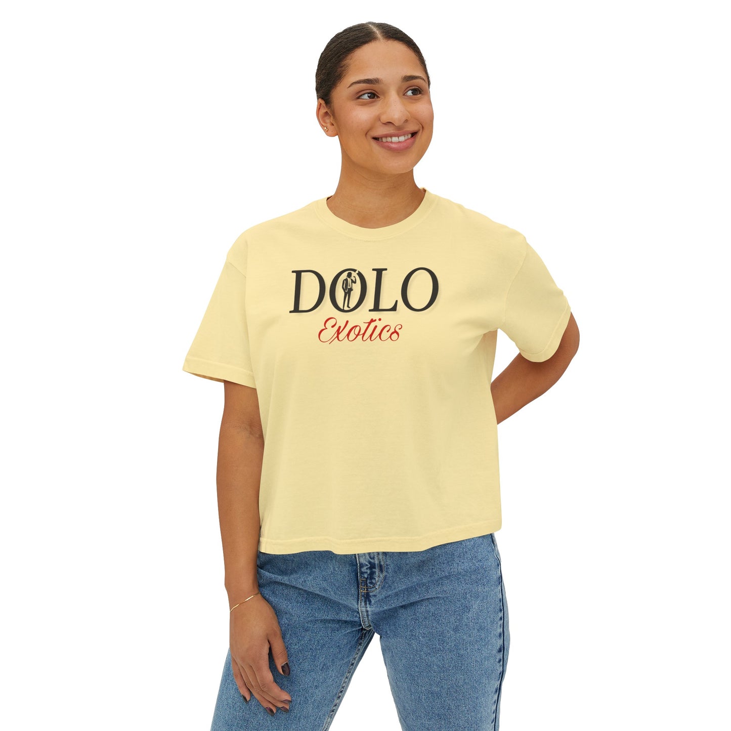 Dolo Logo - Women's Boxy Tee