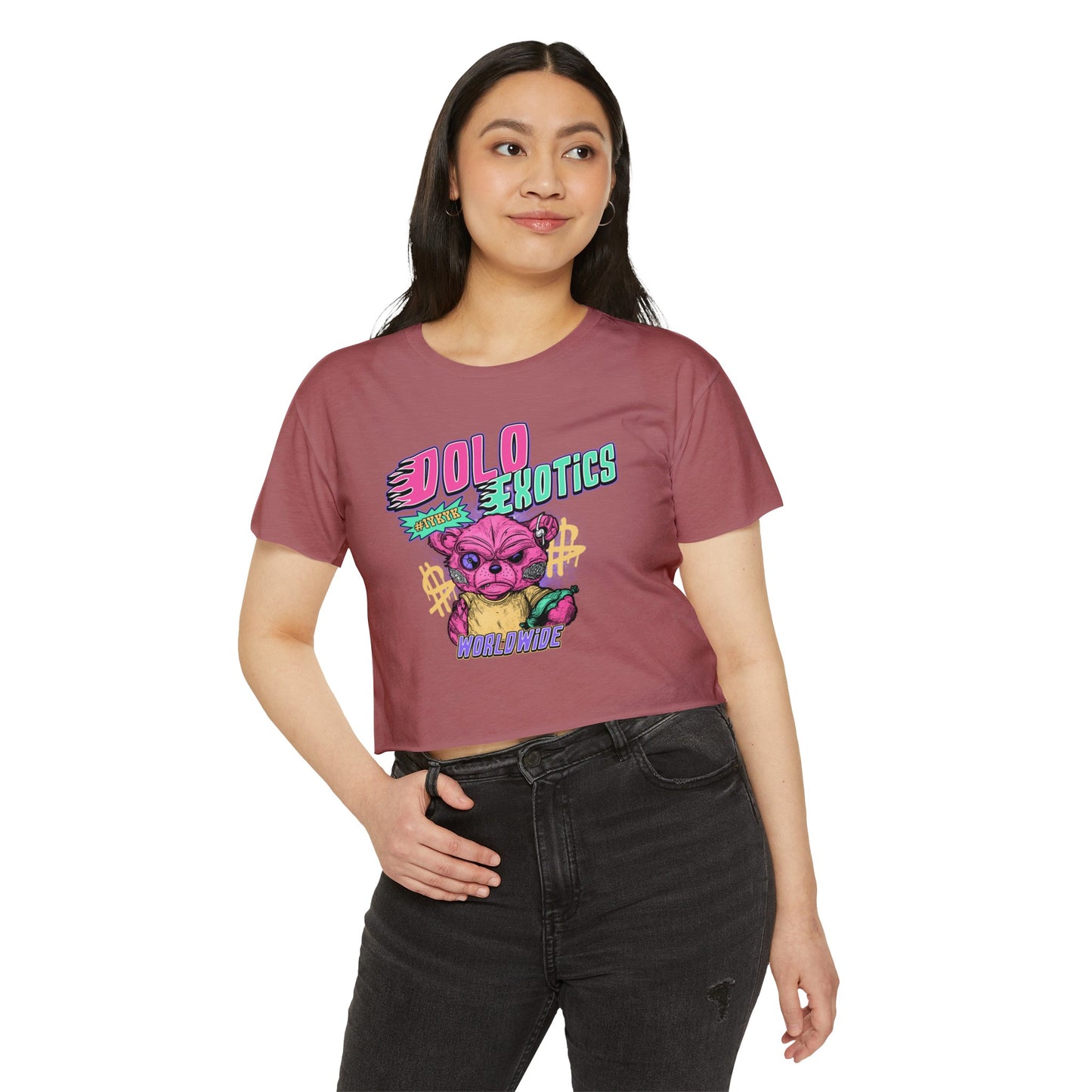 Zombie Bear Women's Festival Crop Top