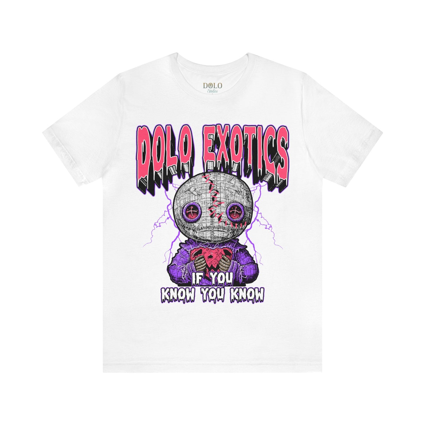 Dolo Exotics Zombie Rag Doll T Shirt (Purple Rain)