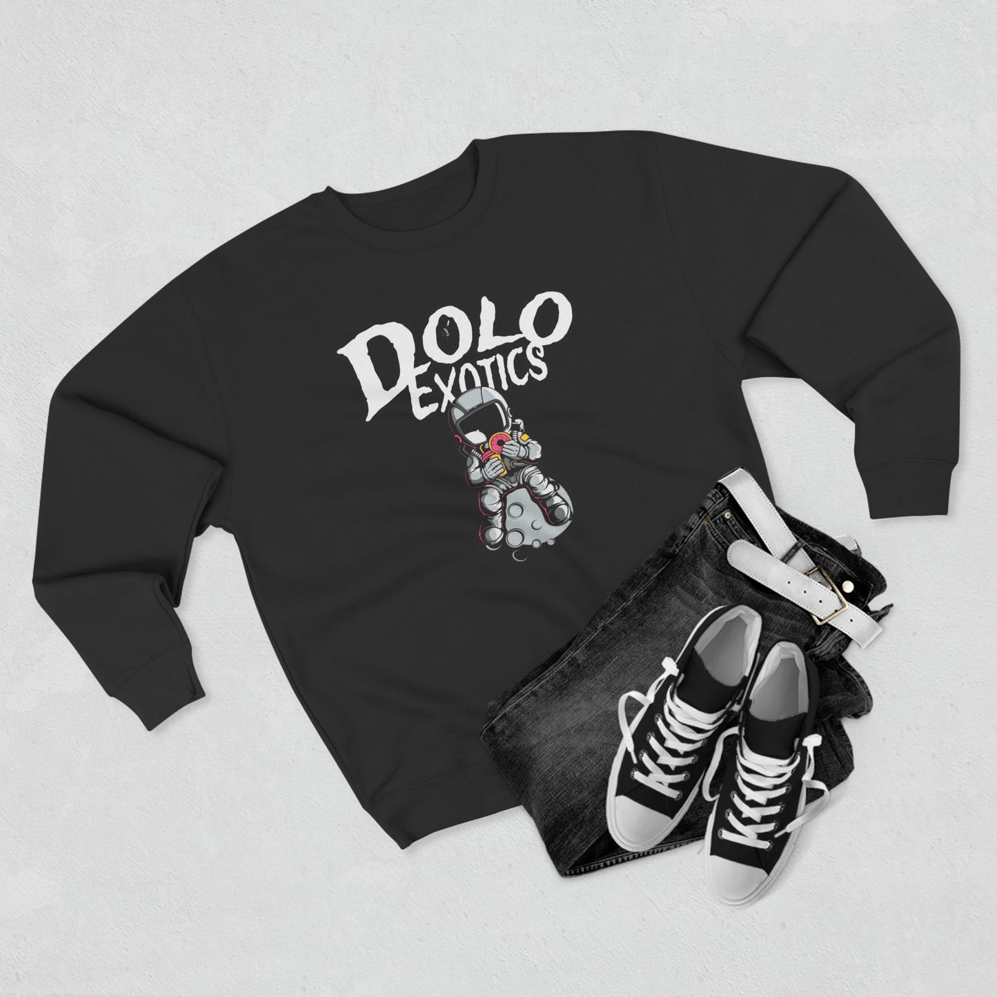 Dolo Exotics Astronaut On The Moon Sweatshirt