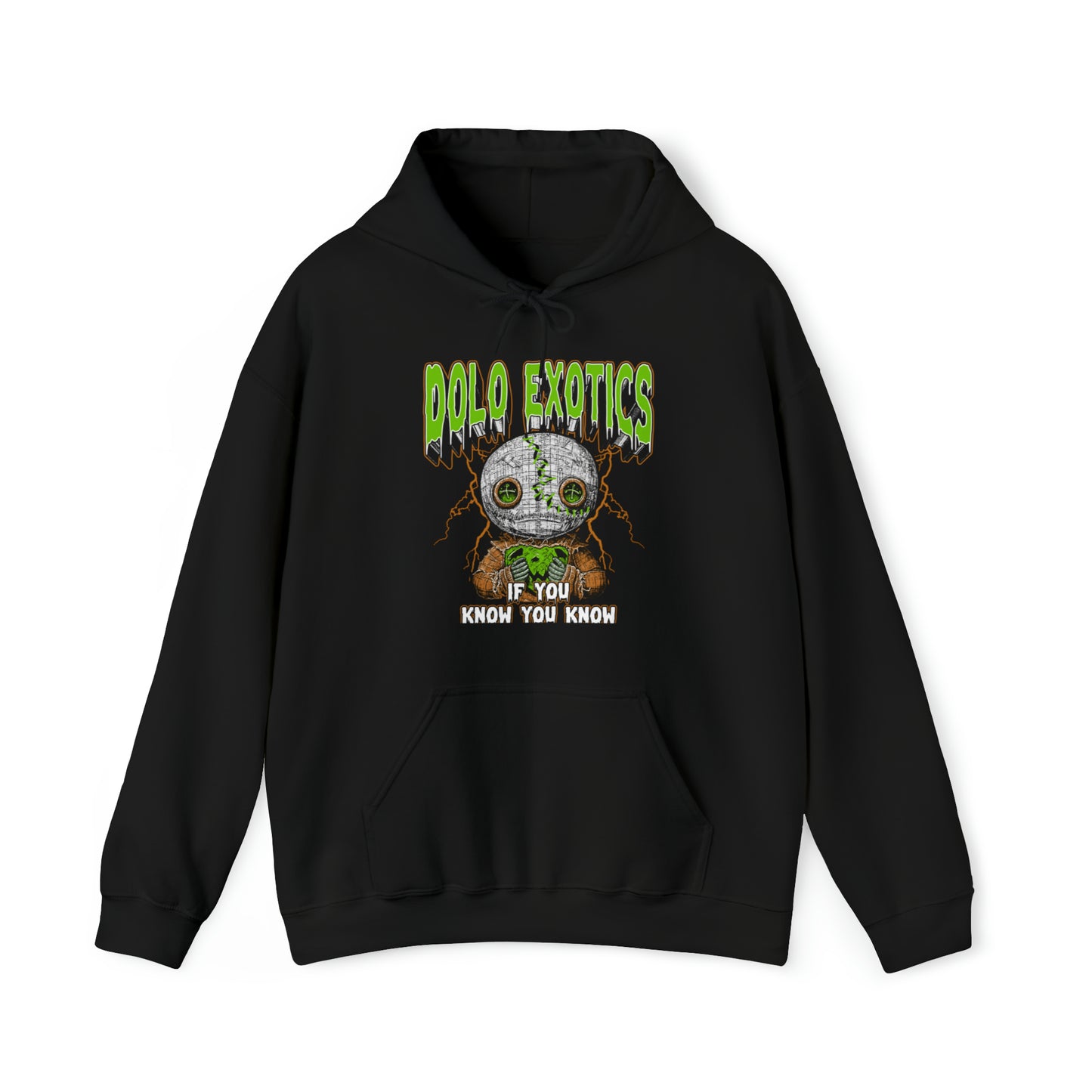 Dolo Exotics Zombie Rag Doll Hoody ( Beef/ Broccoli)