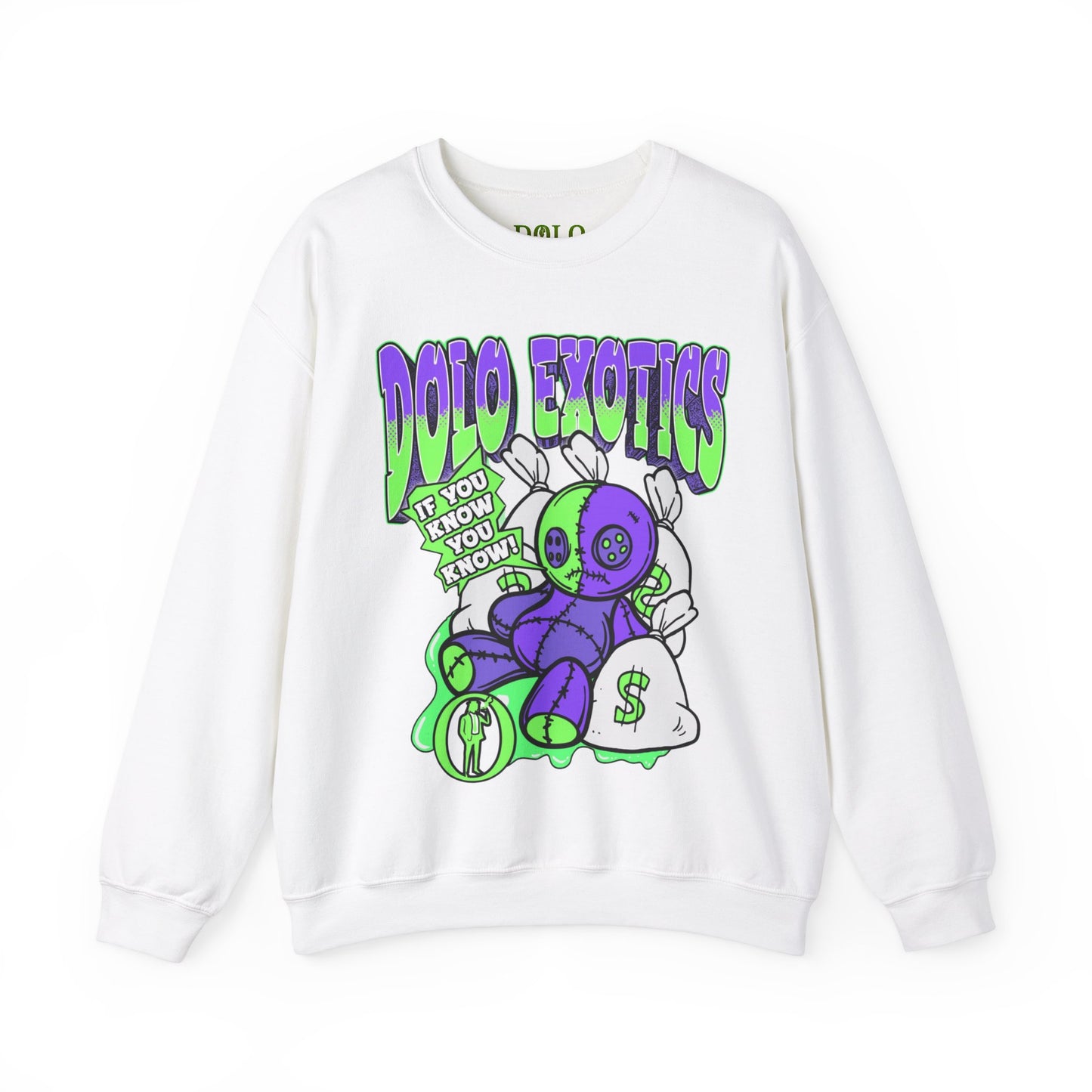 Dolo Exotics Moneybag Ragdoll Sweatshirt (Electric Purple)