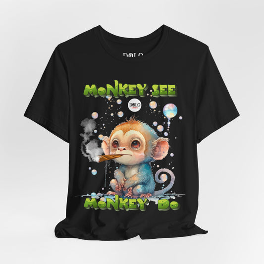 Dolo Exotics Monkey See Monkey Do T Shirt