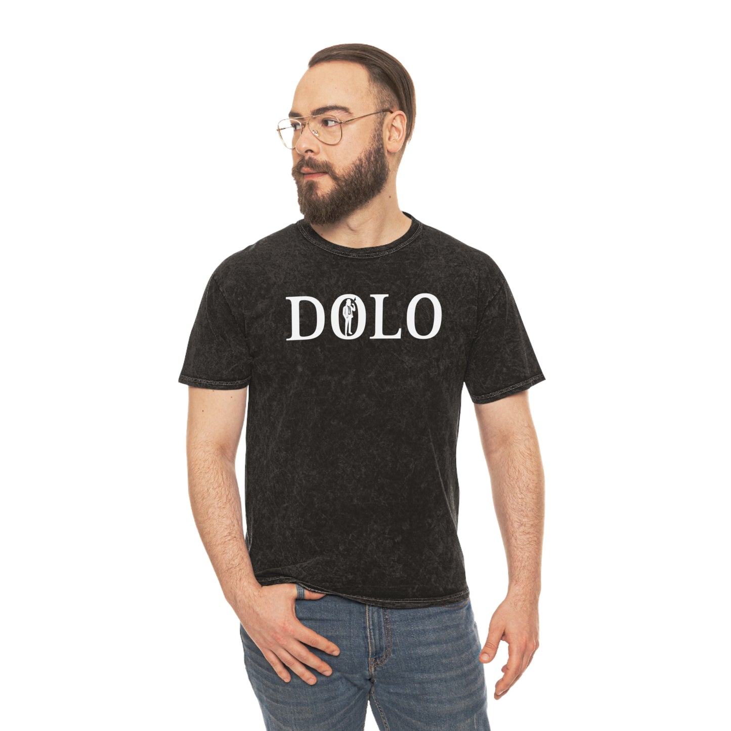 Dolo Classic Logo Mineral Wash T-Shirt