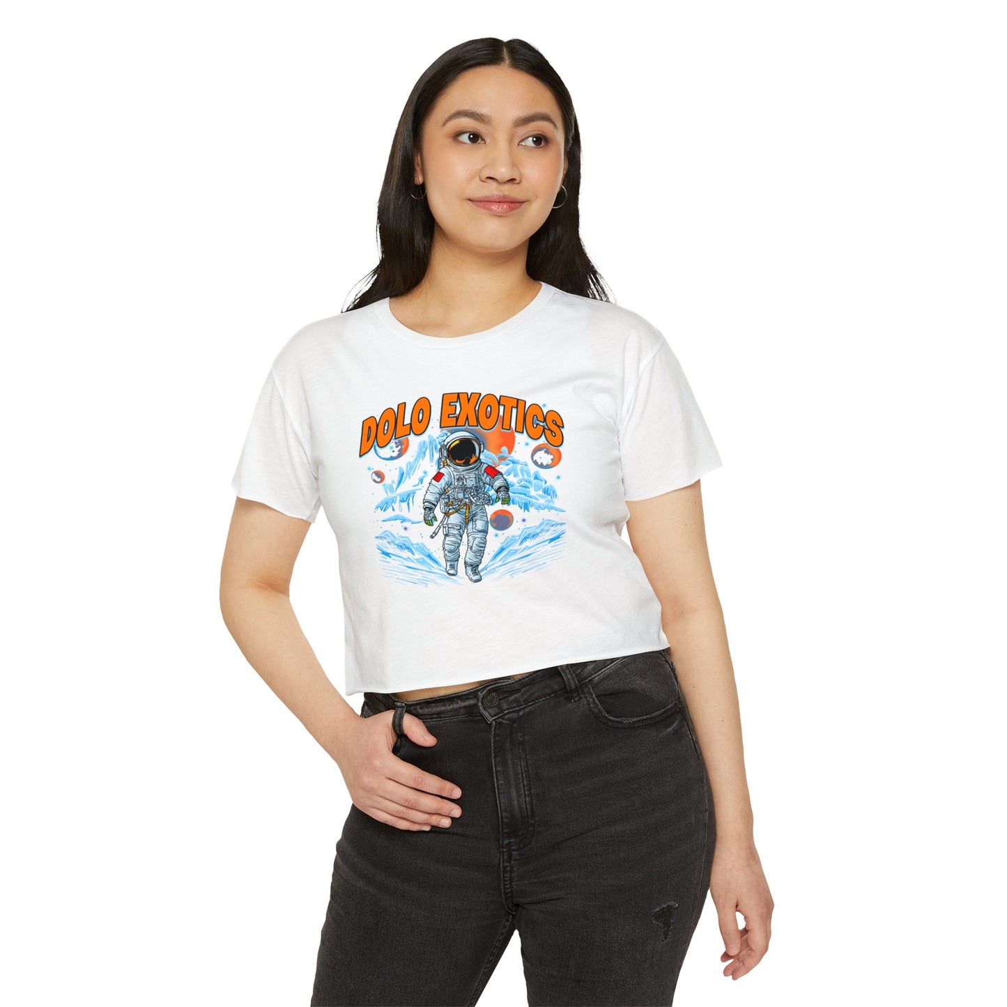 Moon Walking - Women's Festival Crop Top