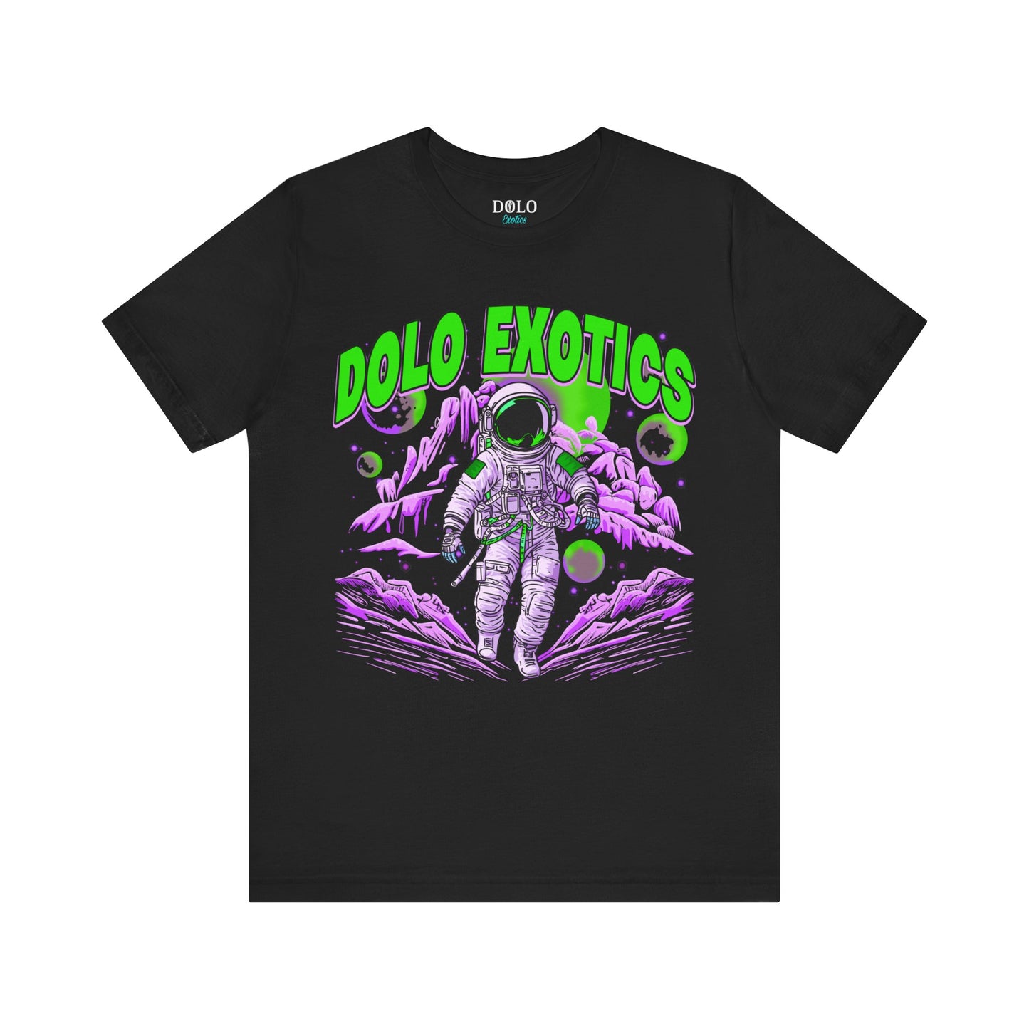 Dolo Astronaut Dolo Exotics Graphic Tee Shirt