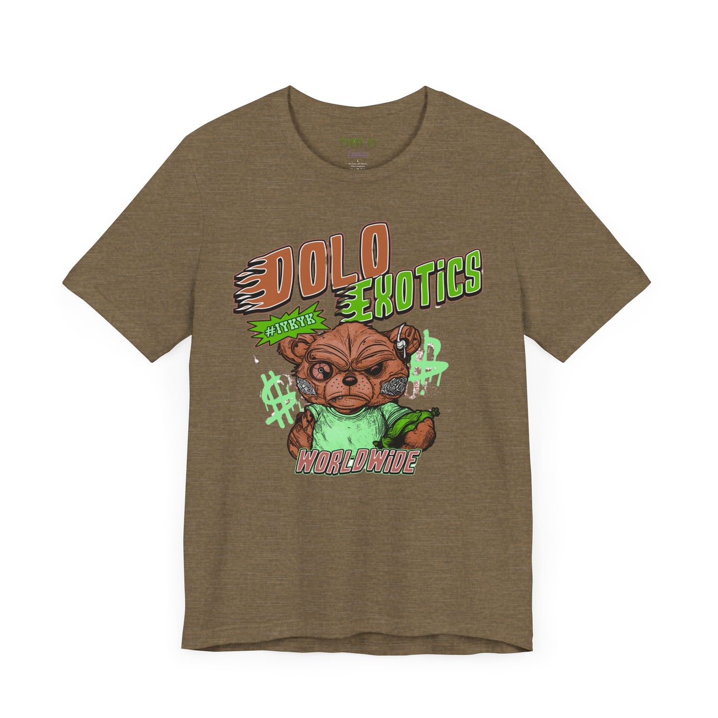 Dolo Exotics Zombie Bear Graphic T Shirt